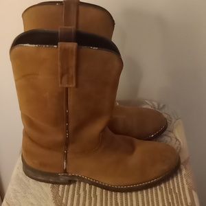 Laredo Leather Work Boots Sz 7.5D